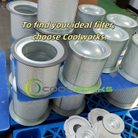High-quality filters provide outstanding protection for screw air compressors.