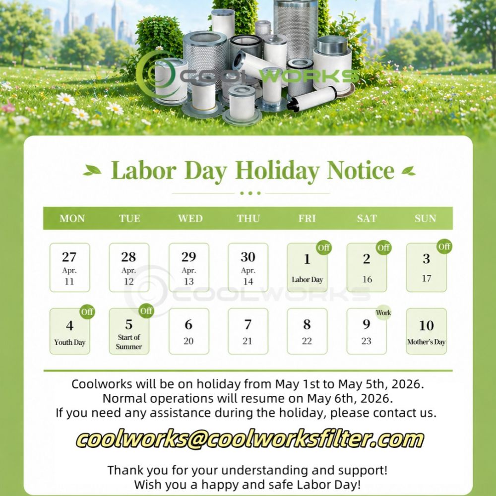 Coolworks Labor Day Holiday Notice: